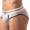 Image de TOF Paris Slip French Coton Gris Chiné L