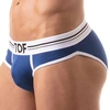 Image de TOF Paris Slip French Coton Bleu Roi S