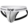 Image de TOF Paris - sous-vêtement Jockstrap Hommes - French Jock Heather-Grey - 1x Taille S