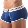 Image de TOF Paris Shorty French Coton Bleu Roi M