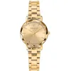 Image de Pierre Lannier - Montre Multiples - Quartz Mouvement de Montre - Epaisseur du boîtier: 7.3 mm - Largeur du boîtier: 30 mm - Acier Inoxydable - Doré - 5 ATM