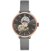 Image de Pierre Lannier Montre Femme Automatique Melodie, Marron, Bracelet