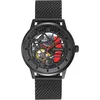 Image de Pierre Lannier - Montre Automatique Paddock - Automatic Mouvement de Montre - Epaisseur du boîtier: 12.3 mm - Largeur du boîtier: 43 mm - Acier Inoxydable - Noir - 5 ATM