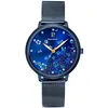Image de Pierre Lannier Tallia Montre Femme Acier Bleu Milanais 063G869, Framboise, Bracelet