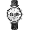 Image de Pierre Lannier - Chronographe Baron - Quartz Mouvement de Montre - Epaisseur du boîtier: 10.6 mm - Largeur du boîtier: 43 mm - Acier Inoxydable - Argenté - 5 ATM