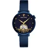 Image de Pierre Lannier - Montre Automatique Australe - Automatic Mouvement de Montre - Epaisseur du boîtier: 12.55 mm - Largeur du boîtier: 35 mm - Acier Inoxydable - Bleu - 3 ATM