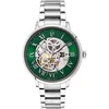 Image de Pierre Lannier - Montre Automatique Automatic - Automatic Mouvement de Montre - Epaisseur du boîtier: 13.5 mm - Largeur du boîtier: 42 mm - Acier Inoxydable - Vert - 5 ATM