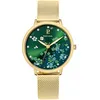 Image de Pierre Lannier - Montre Tallia - Quartz Mouvement de Montre - Epaisseur du boîtier: 8 mm - Largeur du boîtier: 36 mm - Acier Inoxydable - Vert - 3 ATM