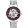 Image de Pierre Lannier - Montre Automatique Automatic - Automatic Mouvement de Montre - Epaisseur du boîtier: 13.5 mm - Largeur du boîtier: 42 mm - Acier Inoxydable - Bordeaux - 5 ATM