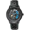 Image de Pierre Lannier - Montre Automatique Paddock - Automatic Mouvement de Montre - Epaisseur du boîtier: 12.3 mm - Largeur du boîtier: 43 mm - Acier Inoxydable - Noir - 5 ATM