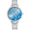Image de Pierre Lannier - Montre Tallia - Quartz Mouvement de Montre - Epaisseur du boîtier: 8 mm - Largeur du boîtier: 36 mm - Acier Inoxydable - Bleu - 3 ATM