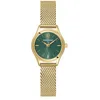 Image de Pierre Lannier - Montre Pya - Quartz Mouvement de Montre - Epaisseur du boîtier: 7.4 mm - Largeur du boîtier: 26 mm - Acier Inoxydable - Vert - 5 ATM