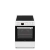 Image de Cuisinière vitrocéramique CONTINENTAL EDISON CECV50FCW - 4 feux - L49.5 x H82.7 xP58 cm - Blanc