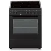 Image de Cuisiniere vitrocéramique CONTINENTAL EDISON CECV60FCB - 4 feux - L58,8 xP61 xH83 cm - Noir