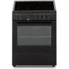 Image de Cuisinière vitrocéramique CONTINENTAL EDISON CECV60FCB - 4 feux - L58 8 xP61 xH83 cm - Noir