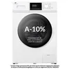 Image de Lave-linge hublot - CONTINENTAL EDISON - CELL10140W3 - 10kg - Moteur induction - 60 cm - 1400 trs/min - Blanc en occasion ou reconditionné