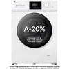 Image de Lave-linge hublot - CONTINENTAL EDISON - CELL12140IWP - 12kg - Induction - 60 cm - 1400 trs/min - Blanc