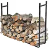 Image de Oxeo Range bûches XXL Extensible - Range Bois Grande Hauteur Grosse capacité - Hauteur 1.5 m - Acier revêtement époxy