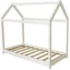 Image de Habitat et Jardin Lit Cabane pour Enfant Camilla - 140 x 70 cm - Blanc