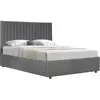 Image de Habitat et Jardin Lit avec Coffre Mia - 140 x 190 cm - Gris