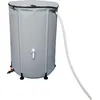 Image de Habitat et Jardin Récupérateur d'eau Souple en PVC 250 L - Gris