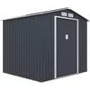 Image de Abri de Jardin métal Vegas - 4,07 m² - Gris