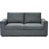 Image de Habitat et Jardin Canapé Convertible Express en Tissu Elena - 3 Places - Couchage 140 cm - Gris