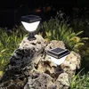 Image de SILAMP Lanterne Extérieure Solaire Crépusculaire IP65 2W - Blanc Chaud 2300K - 3500K