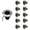 Image de Spot LED Extérieur Encastrable pour Ampoule GU10 (Pack de 10) - SILAMP