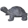 Image de Jardinex Statue Tortue L. 62 cm - Gris Anthracite 25 cm