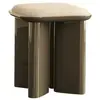 Image de Pouf lazare Gabrielle Paris Vert kaki taille unique
