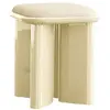 Image de Pouf lazare Gabrielle Paris Crème taille unique