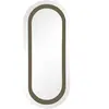Image de Miroir Victor en bois laqué Gabrielle Paris Vert kaki taille unique