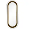 Image de Miroir Victor en bois laqué Gabrielle Paris Caramel taille unique