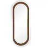 Image de Miroir Victor en bois laqué Gabrielle Paris Cranberry taille unique