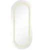 Image de Miroir Victor en bois laqué Gabrielle Paris Crème taille unique