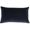 Image de Housse de coussin Argentine en velours Gabrielle Paris Saphir 30x50