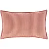 Image de Housse de coussin à rayures Lilas Gabrielle Paris Rose 30x50