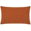 Image de Housse de coussin d'extérieur à rayures Gabrielle Paris Terracotta 30x50