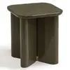 Image de Table d'appoint en bois laqué Garance Gabrielle Paris Khaki taille unique