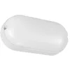 Image de Silumen Plafonnier Étanche Ovale 9W Blanc - Blanc Neutre 4000K - 5500K