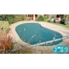 Image de Bâche à Bulles Éco-Durable OXO Preserve 400 microns - Non Bordée - pour Piscine Enterrée ou Hors-Sol - Fabrication Française