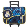 Image de Real Madrid Cartable à roulettes 41cm 2 compartiments bleu