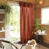 Image de HOUSSE DE REVE Rideau 140x260 cm Coton Terracotta
