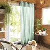 Image de HOUSSE DE REVE Rideau 140x260 cm Coton Menthe