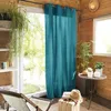 Image de HOUSSE DE REVE Rideau 140x260 cm Coton Paon