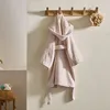 Image de Soft by Perle de Coton - Peignoir enfant à Capuche ficelle 4 A