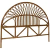 Image de sweeek - Tête de lit en rotin foncé L 140 x P3 x H115cm