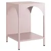 Image de sweeek - Table de Chevet. Table d'appoint en Acier Rose