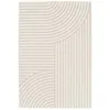 Image de sweeek - Tapis intérieur/extérieur Motif Arches Beige. 200 x 290cm 100% Polyester recyclé